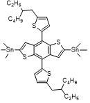 2,6-Bis(trimethyltin)-4,8-bis(5-(2-ethylhexyl)thiophen-2-yl)benzo[1,2-b:4,5-b']dithiophene