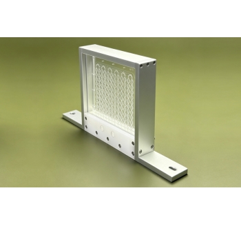 纺锤结构玻璃微通道反应器